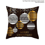 FENGRISE 45x45cm Cotton Linen Merry Christmas Cover