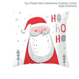 FENGRISE 45x45cm Cotton Linen Merry Christmas Cover