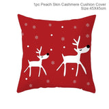 FENGRISE 45x45cm Cotton Linen Merry Christmas Cover