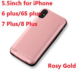 Hot 10000mAh Battery Charger Case For iphone 6 6s 7 8 Plus Power Bank Charging Case For iphone