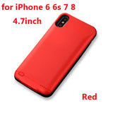 Hot 10000mAh Battery Charger Case For iphone 6 6s 7 8 Plus Power Bank Charging Case For iphone