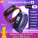 In Stock Original Xiaomi Mi Band 4 Smart Miband 3 Color Screen Bracelet