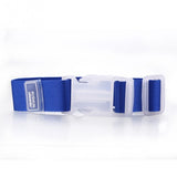 2 pcs Adjustable Travel Suitcase Bag Luggage Straps Buckle Baggage Tie Down Belt Lock Hooks