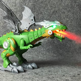 2019  Electric  Dinosaurs toys talking and walking Fire Dragon & Dinosaurs For Games Kids Toys Christmas Gift
