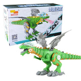 2019  Electric  Dinosaurs toys talking and walking Fire Dragon & Dinosaurs For Games Kids Toys Christmas Gift