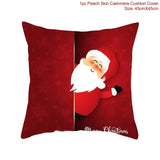 FENGRISE 45x45cm Cotton Linen Merry Christmas Cover
