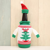 2pcs/set Christmas Decorations Wine Bottle Sweater