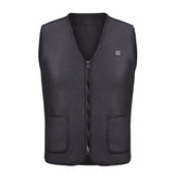 Men Women Outdoor USB Infrared Heating Vest Jacket Winter