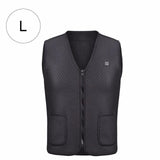 Men Women Outdoor USB Infrared Heating Vest Jacket Winter