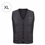 Men Women Outdoor USB Infrared Heating Vest Jacket Winter
