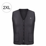 Men Women Outdoor USB Infrared Heating Vest Jacket Winter