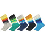 2019 Hot Sale Casual Men Socks New Socks fashion design Plaid Colorful