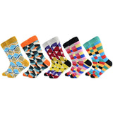 2019 Hot Sale Casual Men Socks New Socks fashion design Plaid Colorful