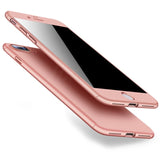 H&A Luxury 360 Full Cover Phone Case For iPhone 7 8 6 6s Plus 5 5s