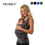 Safety Kangaroo Pocket Tshirt Baby Carrier Pregnancy Clothes